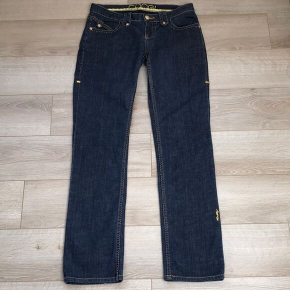 Coogi Jeans Size 7/8 with Military Details on Back Pockets Size 8 - Picture 4 of 16